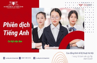 Học Cao đẳng Phiên dịch Tiếng anh có dễ xin việc