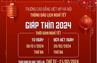 Thông Báo Lịch Nghỉ Tết Nguyên Đán - Năm 2024 (Giáp Thìn)