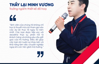 Thầy Lại Minh Vương: Từ Đam Mê Thiết Kế Đồ Họa Đến Sứ Mệnh Giáo Dục Truyền Cảm Hứng