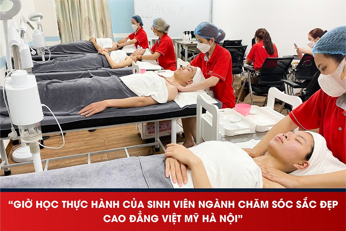 Tuyển sinh Cao đẳng Chăm sóc sắc đẹp tại Hà Nội