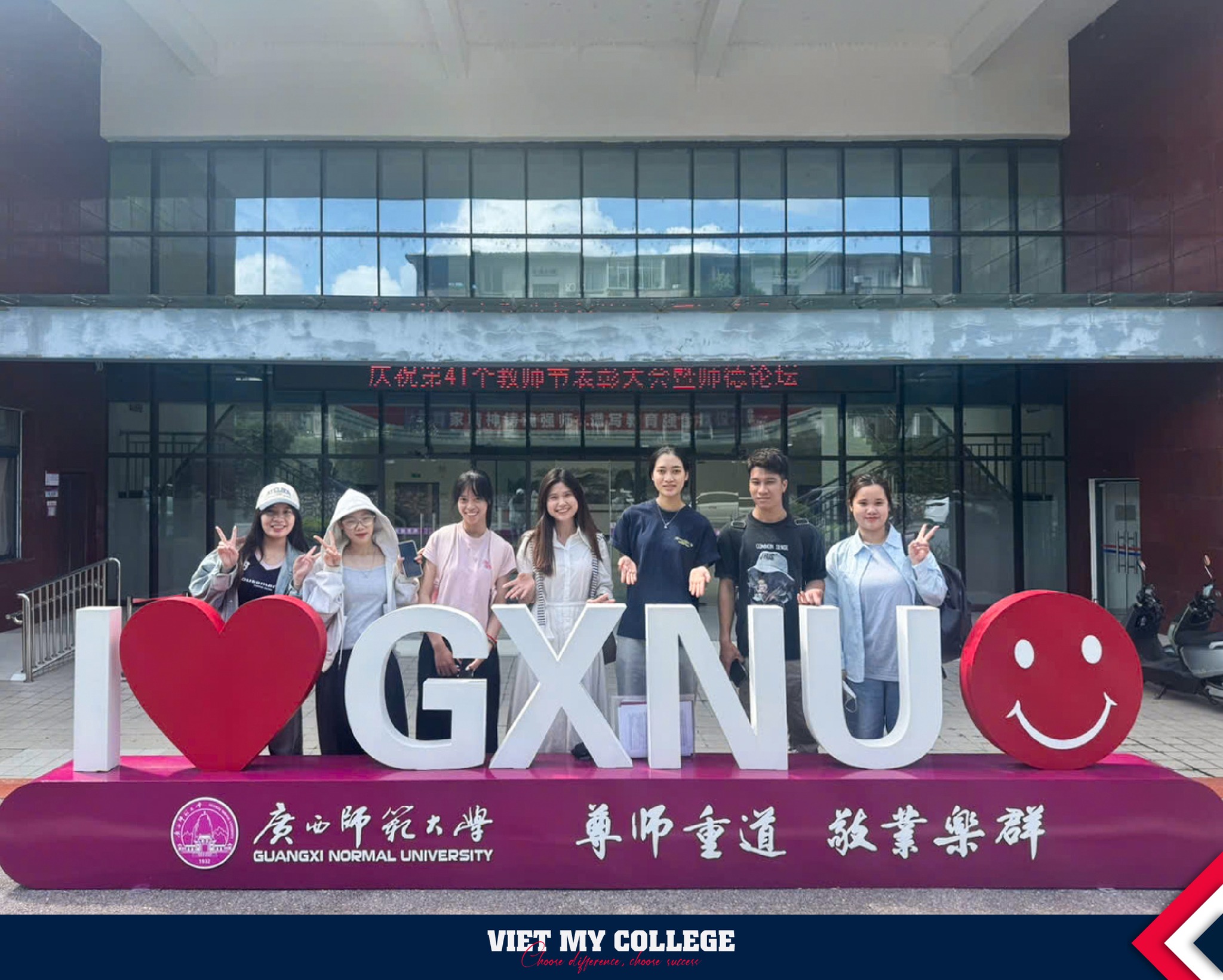 Sinh viên Việt Mỹ du học liên thông Đại học Trung Quốc