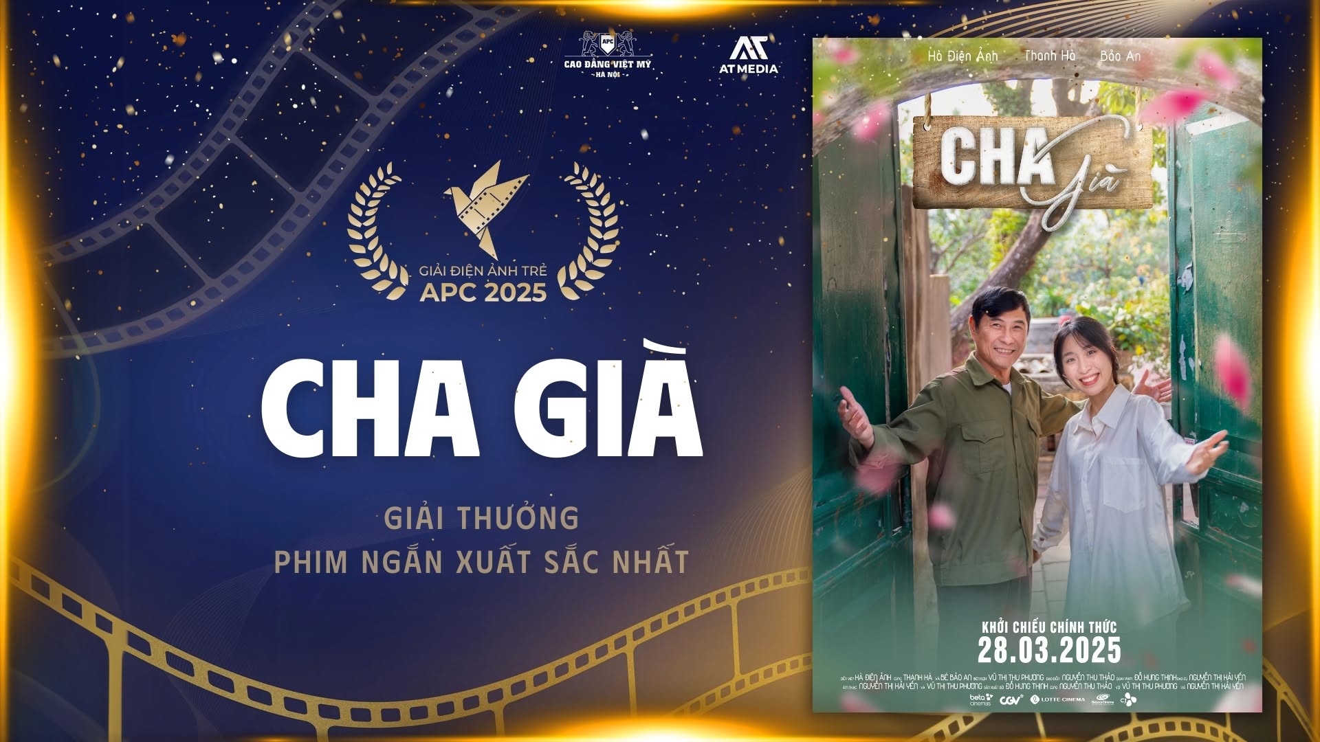 Công bố kết quả Giải Điện ảnh trẻ APC 2025