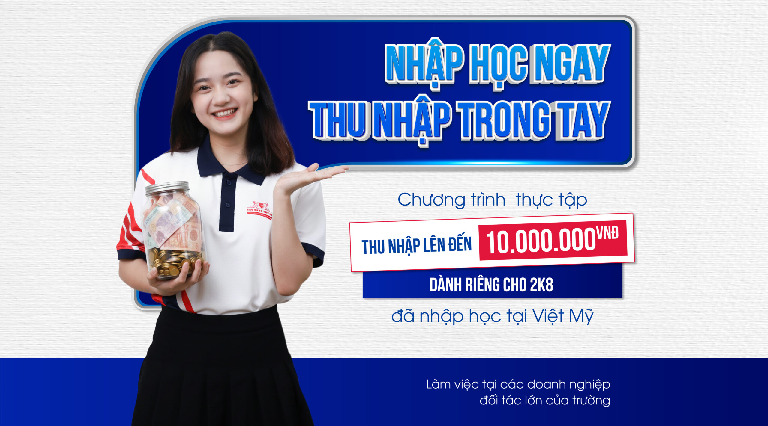 Chương trình thực tập K26: Nhập học ngay – Thu nhập trong tay