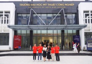 University tour tại ĐH Mỹ thuật Công nghiệp: Cơ hội liên thông đắt giá dành cho sinh viên Việt Mỹ