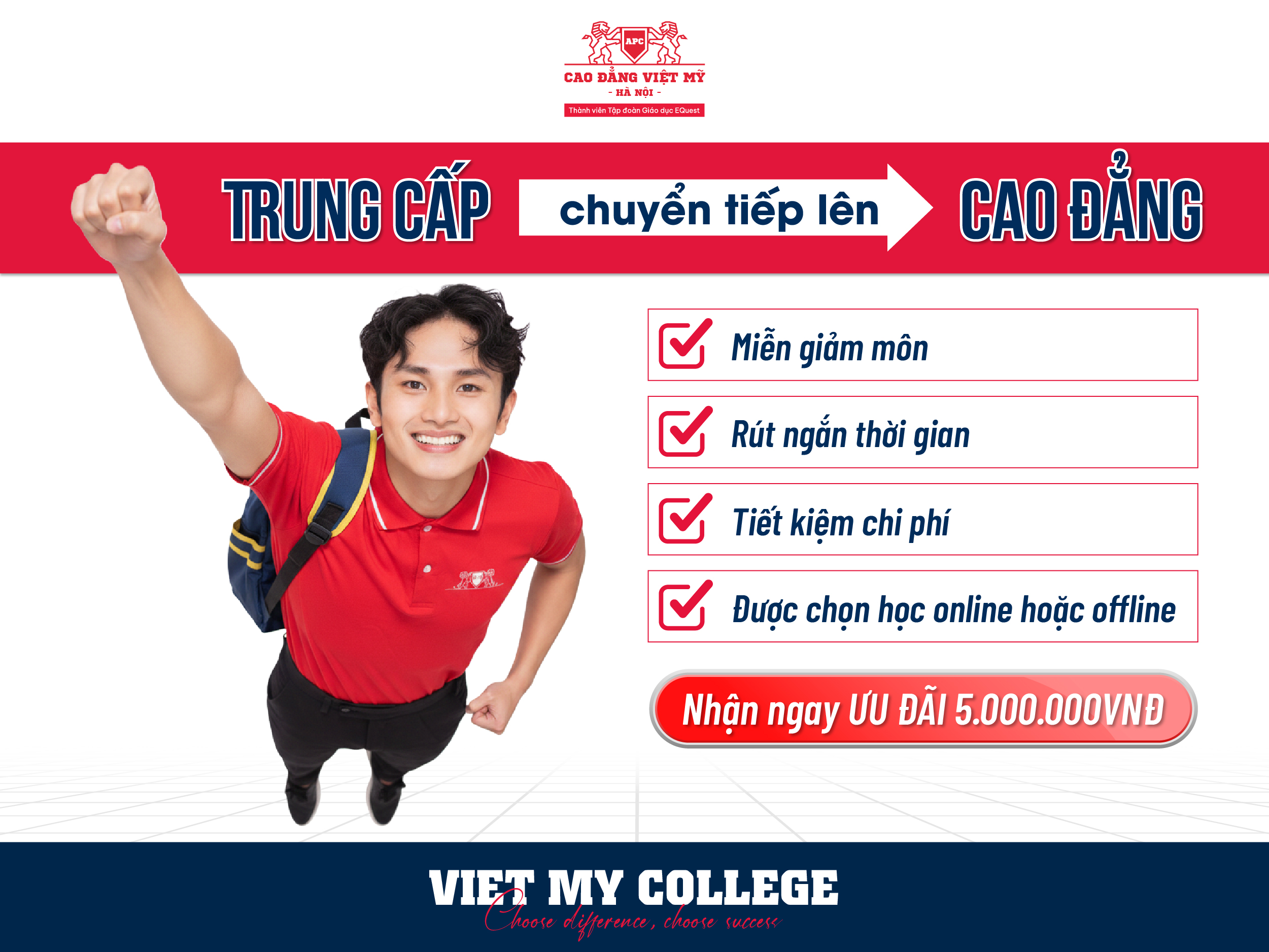 Liên thông Trung cấp lên Cao đẳng: Nâng tầm bằng cấp, nâng tầm sự nghiệp