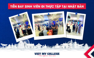 Tiễn bay sinh viên Việt Mỹ lên đường thực tập tại Nhật Bản