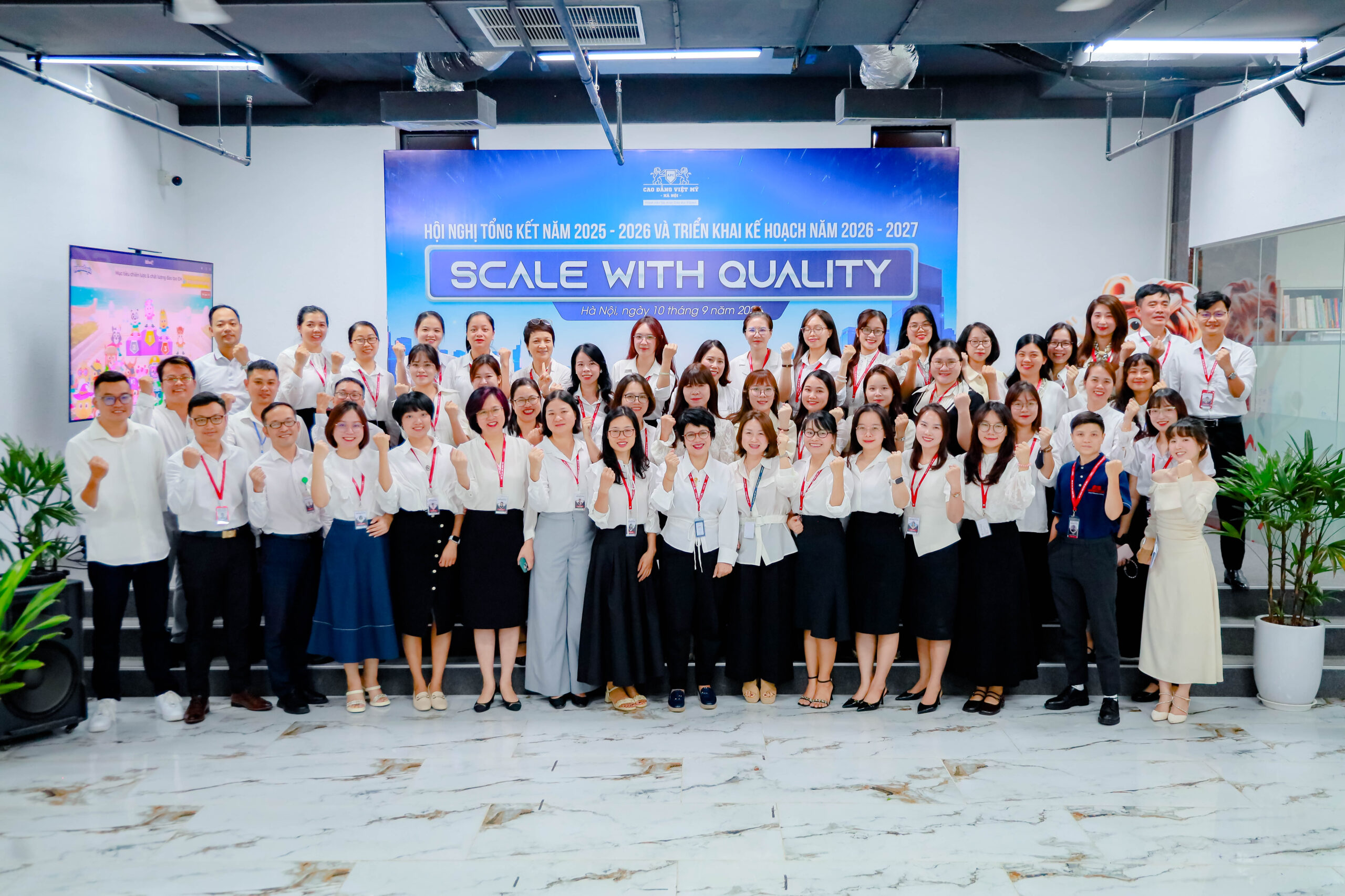 SCALE WITH QUALITY: Chiến lược phát triển vì người học của Cao đẳng Việt Mỹ Hà Nội
