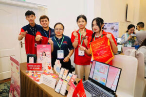 Đội tuyển Việt Mỹ trong ngày đầu tham dự Lễ Công bố vinh danh Giải thưởng VietFuture Awards 2026