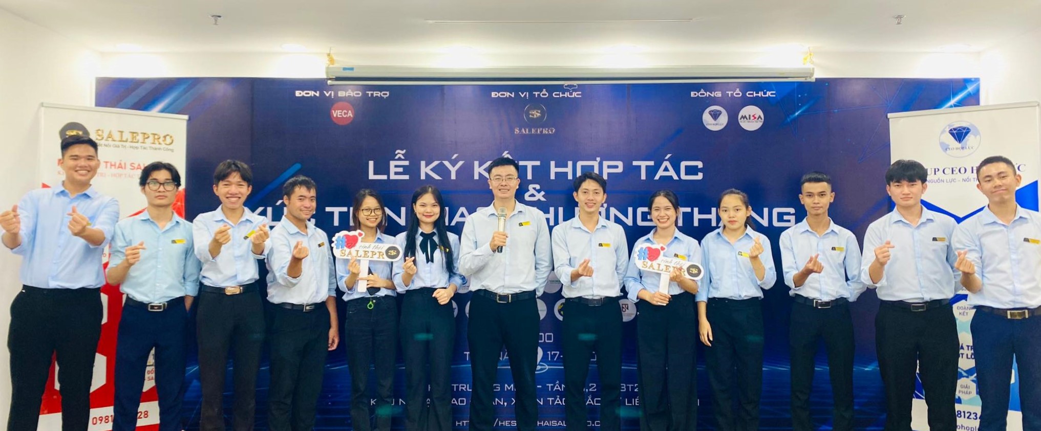 Sinh viên APC-HN K22 Digital Marketing trải nghiệm thực tập tại Hệ sinh thái SalePro