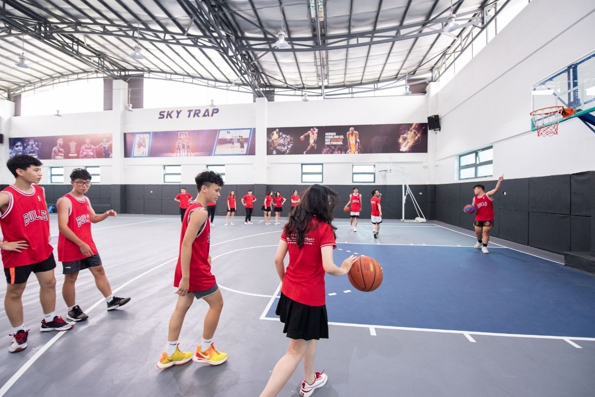 Cơ sở vật chất trường Cao đẳng Việt Mỹ Hà Nội.