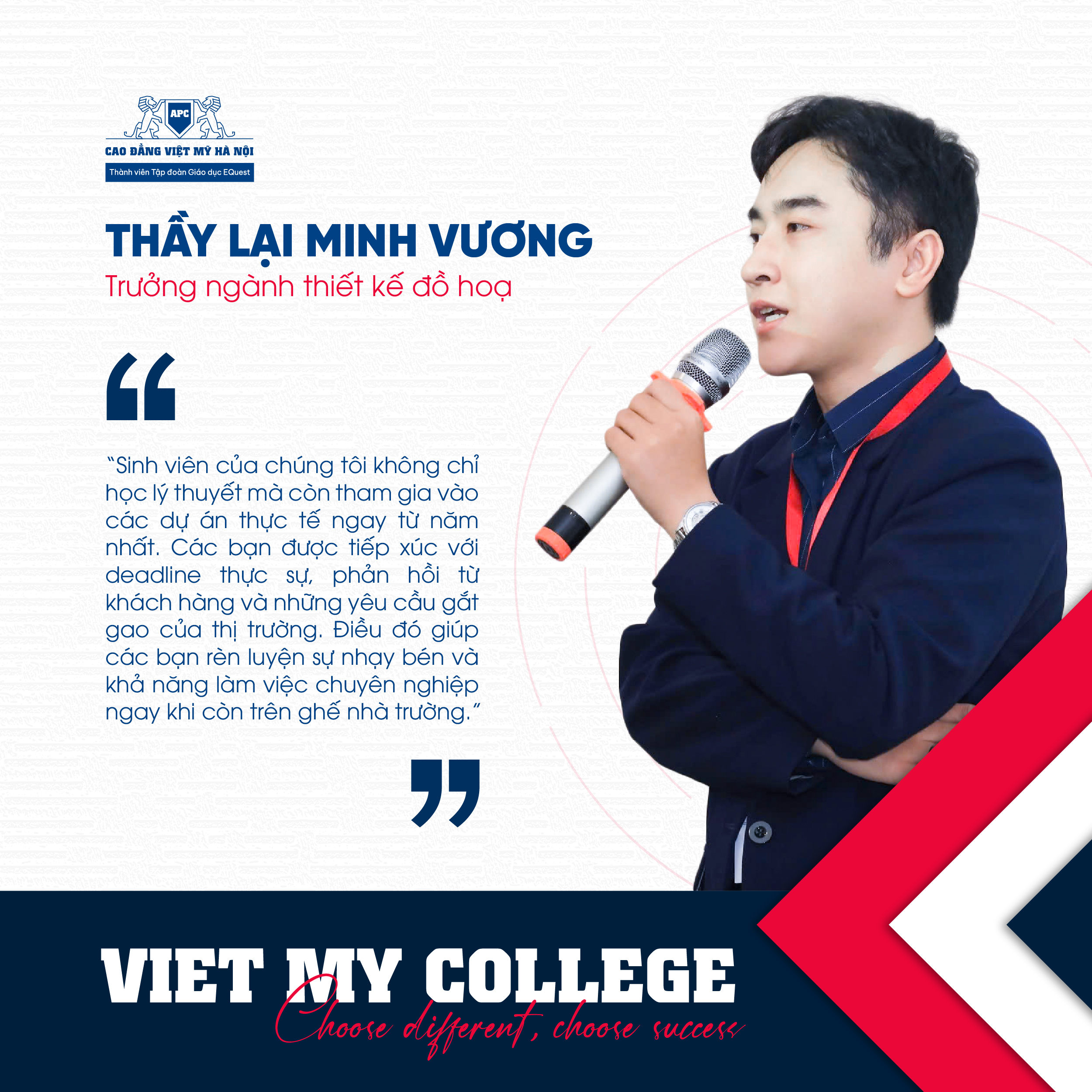 Thầy Lại Minh Vương: Từ Đam Mê Thiết Kế Đồ Họa Đến Sứ Mệnh Giáo Dục Truyền Cảm Hứng