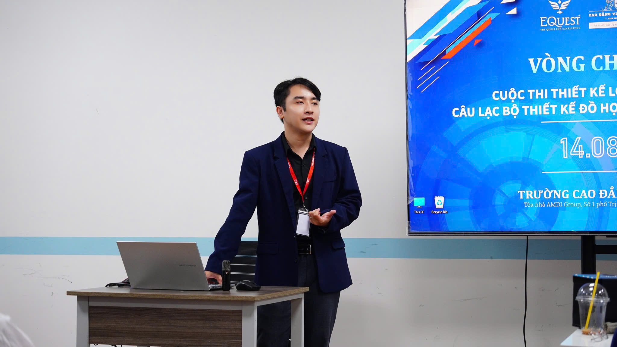 Thầy Lại Minh Vương: Từ Đam Mê Thiết Kế Đồ Họa Đến Sứ Mệnh Giáo Dục Truyền Cảm Hứng