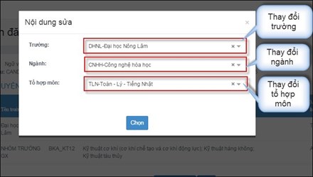 Làm thế nào để thay đổi đăng ký nguyện vọng thành công năm 2021