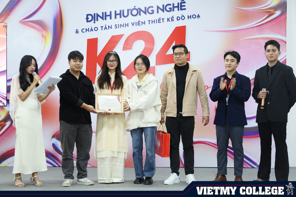 NGÀY HỘI ĐỊNH HƯỚNG KHOA THIẾT KẾ ĐỒ HOẠ KHOÁ K24: KHỞI ĐẦU HÀNH TRÌNH LEVEL UP