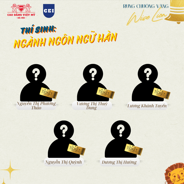 Công Bố 123 GƯƠNG MẶT VÀNG hứa hẹn SẼ PHÁ ĐẢO VÒNG CHUNG KẾT rung chuông vàng 2024!