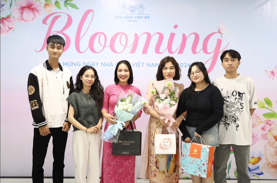 Blooming Meeting Tri Ân Ngày Nhà Giáo Việt Nam 2024 tại Trường Cao Đẳng Việt – Mỹ Hà Nội
