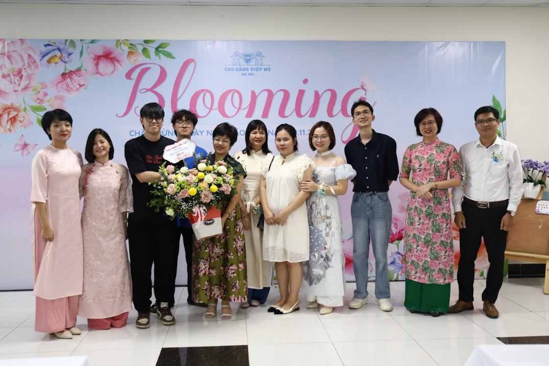 Blooming Meeting Tri Ân Ngày Nhà Giáo Việt Nam 2024 tại Trường Cao Đẳng Việt – Mỹ Hà Nội