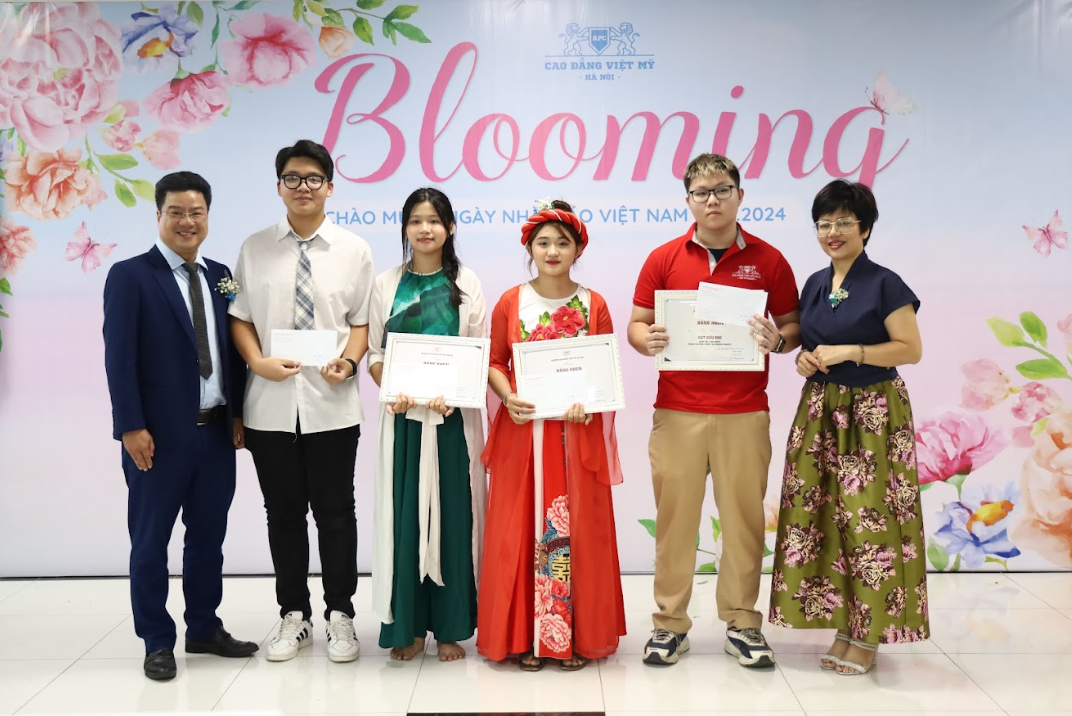 Blooming Meeting Tri Ân Ngày Nhà Giáo Việt Nam 2024 tại Trường Cao Đẳng Việt – Mỹ Hà Nội