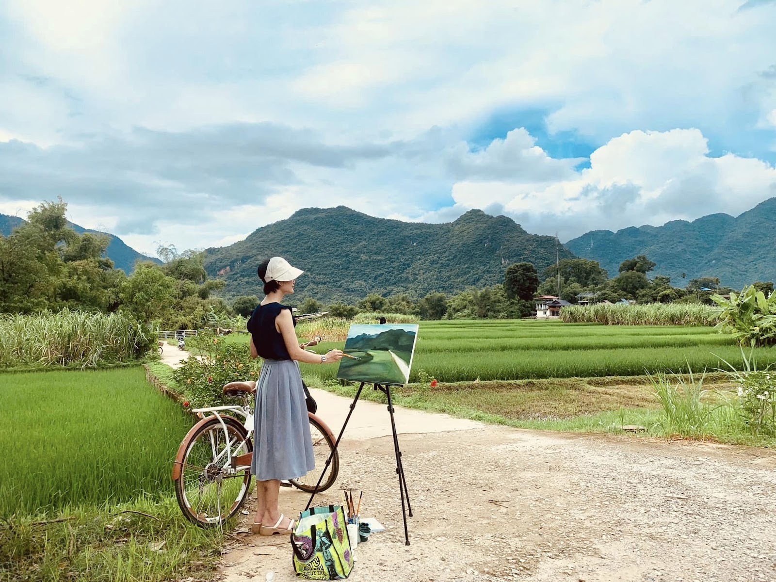 K23 Ngành Thiết Kế Đồ Họa Thực Tập Tổng Kết Chuyên Môn Tại Mai Châu Hòa Bình