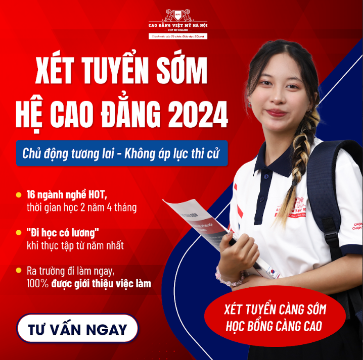 Tuyển sinh tháng 8 hệ cao đẳng chính quy