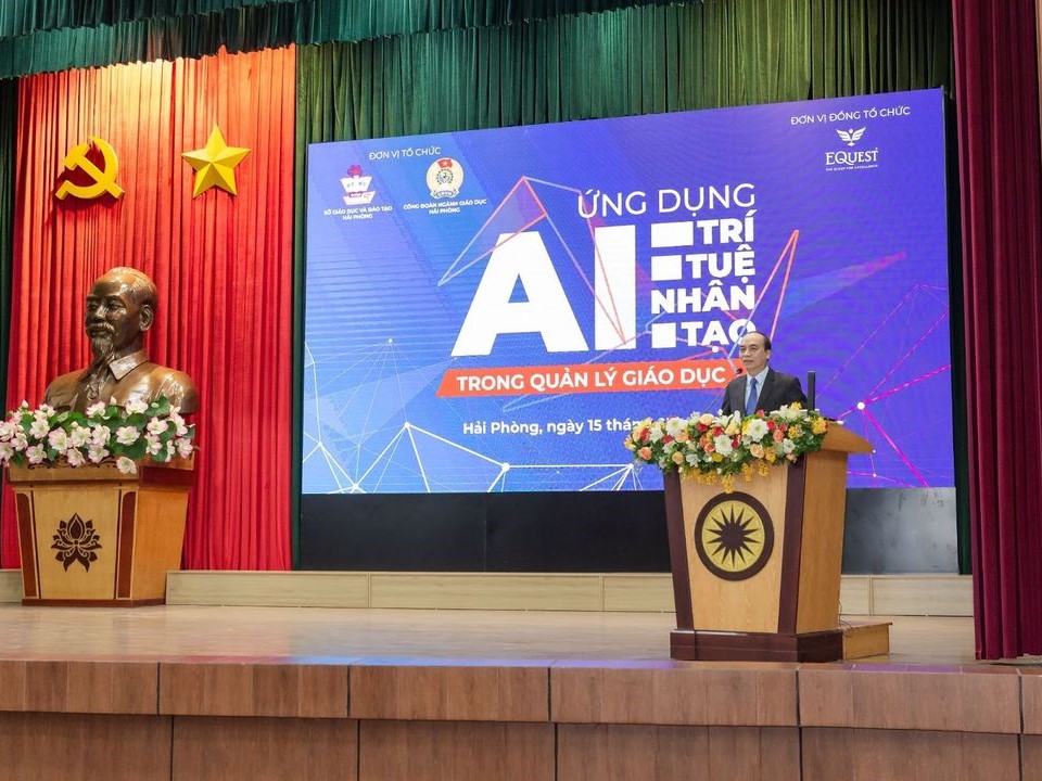 EQuest “ra quân” tại thành phố Hải Phòng với hội thảo “Ứng dụng trí tuệ nhân tạo trong Quản lý & Giáo dục”