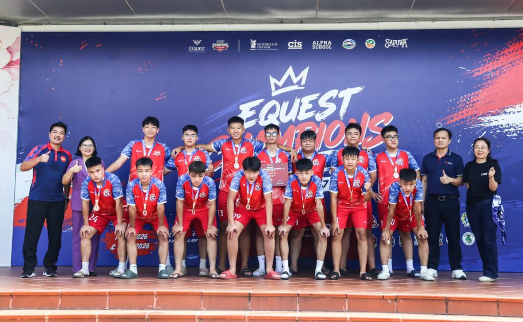 Đội tuyển Việt Mỹ giành giải Ba bóng đá nam THPT - EQUEST CHAMPIONS SERIES - Mùa 3 (2026-2027)