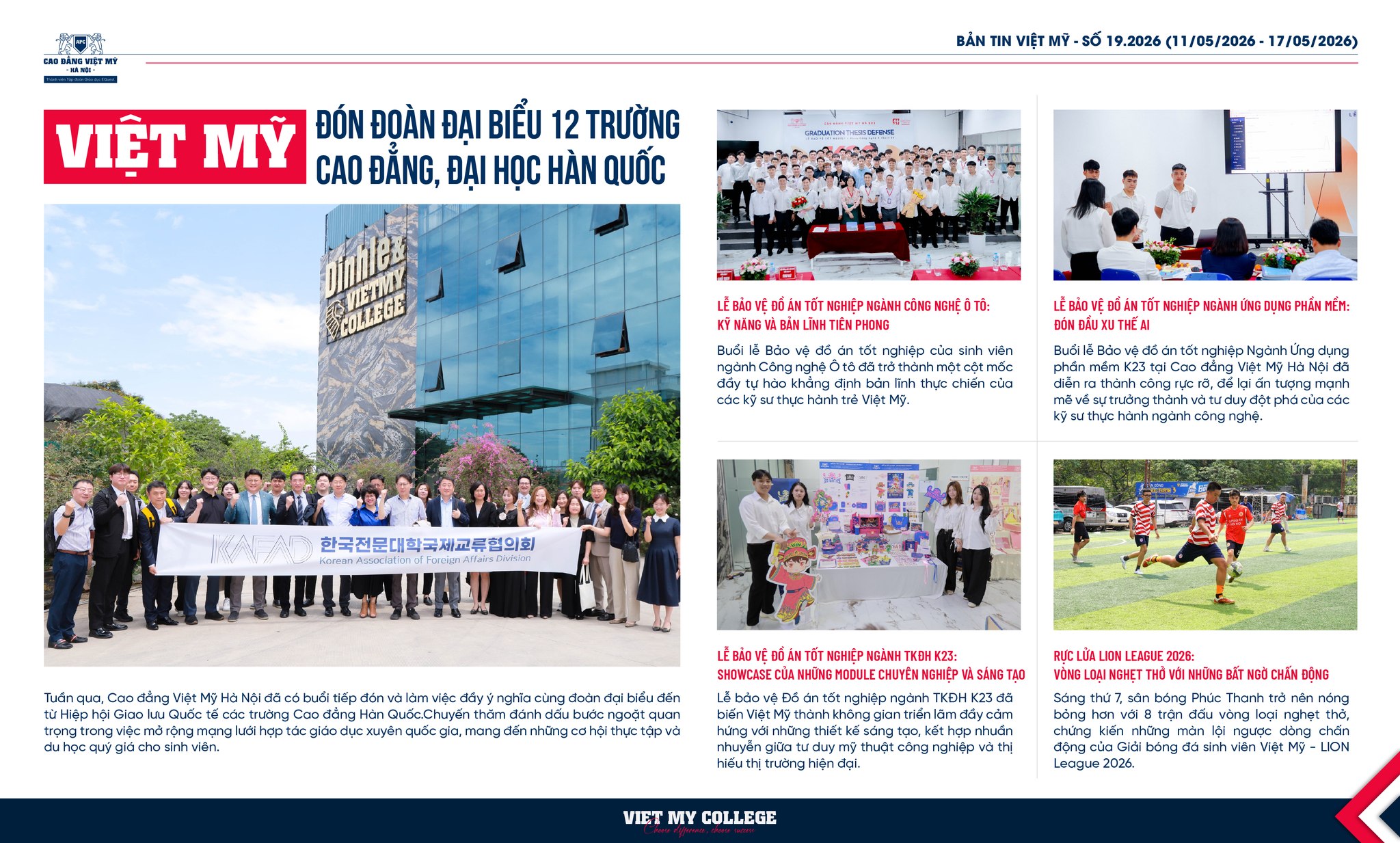 BẢN TIN VIỆT MỸ - SỐ 19.2026 (11/05/2026 - 17/05/2026)
