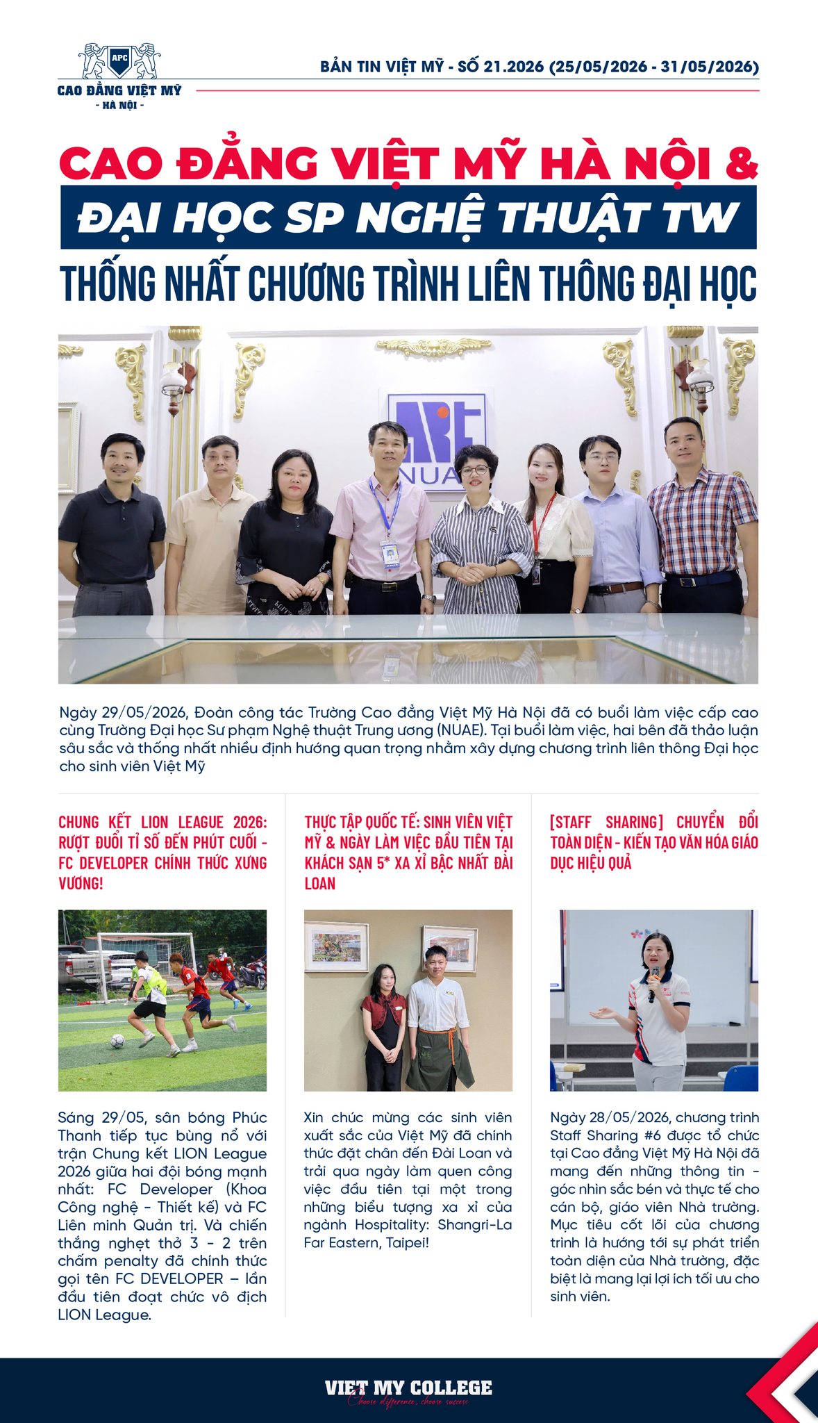 BẢN TIN VIỆT MỸ - SỐ 21.2026 (25/05/2026 - 31/05/2026)