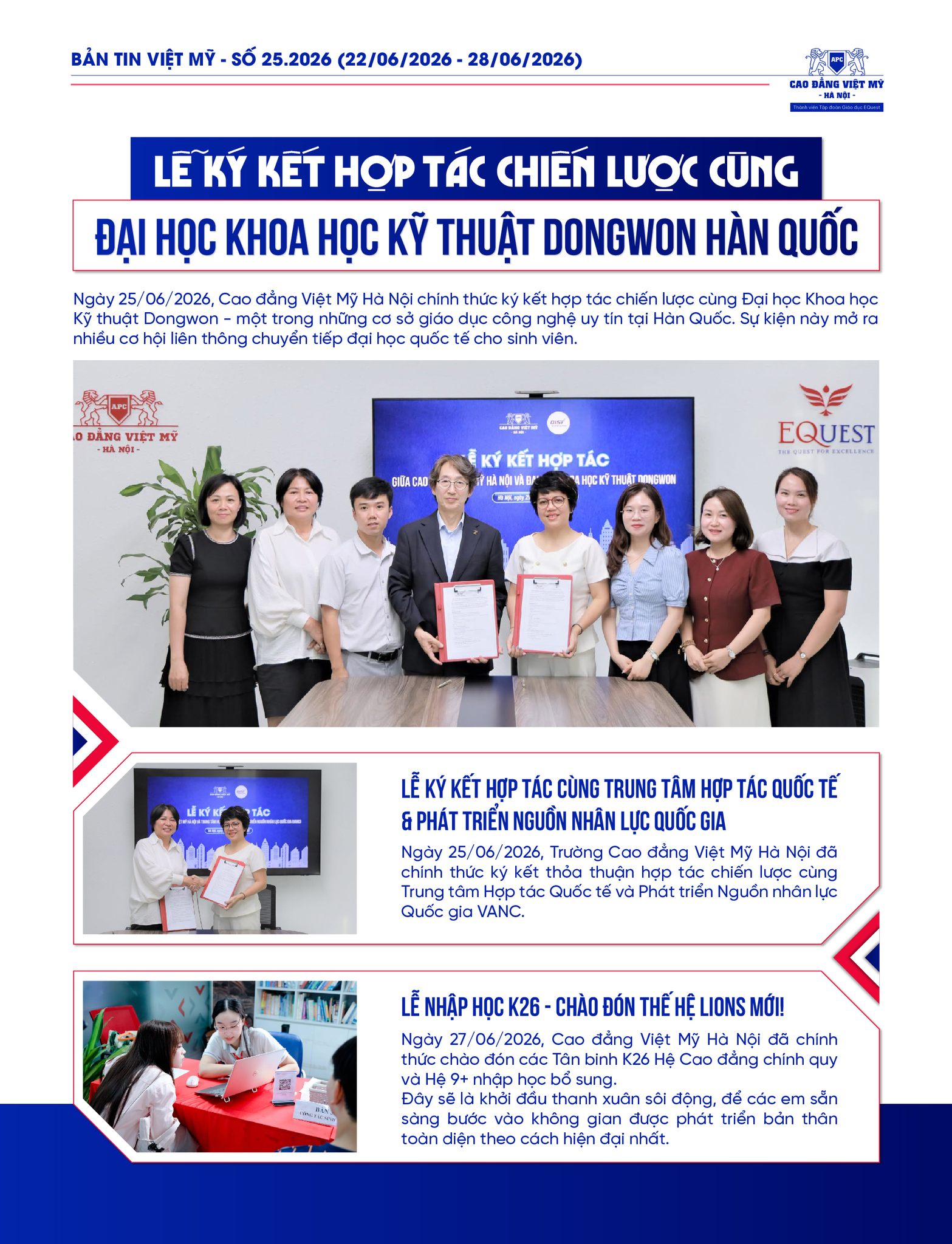 BẢN TIN VIỆT MỸ - SỐ 25.2026 (22/06/2026 - 28/06/2026)