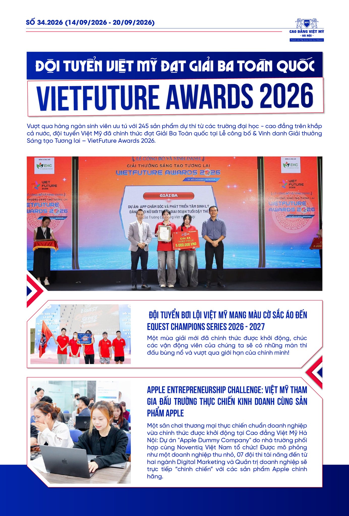 BẢN TIN VIỆT MỸ - SỐ 34.2026 (14/09/2026 - 20/09/2026)